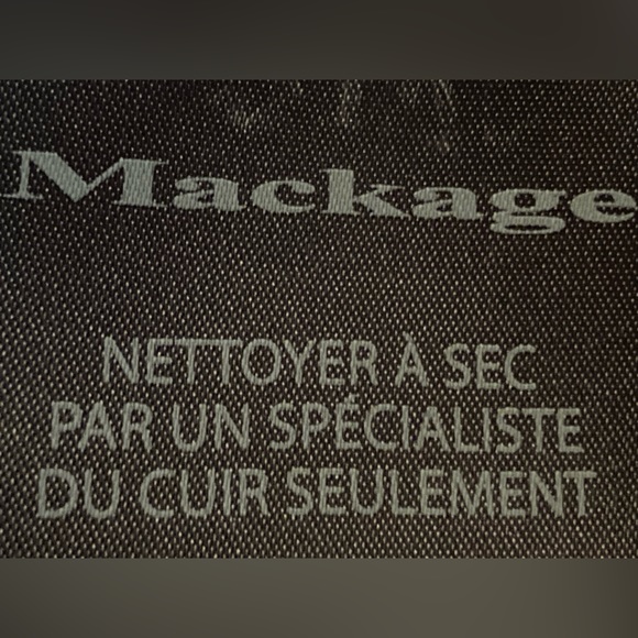 ✨NWOT✨ Mackage leather skirt - size small💜 - Picture 4 of 4